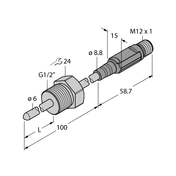 TTM150C-206A-G1/2-LI6-H1140-L050-50/150C | 9910735